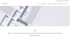 Desktop Screenshot of meg21.com