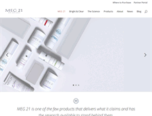 Tablet Screenshot of meg21.com